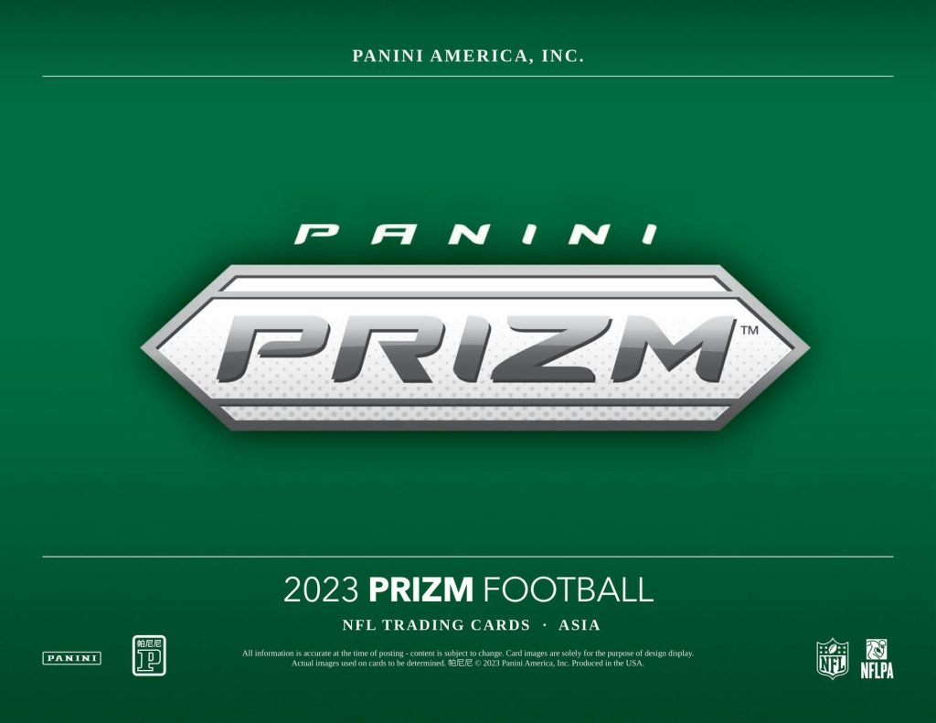 NFL 2023 PANINI PRIZM FOOTBALL HOBBY ASIA EDITION