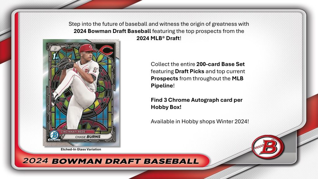 MLB 2024 TOPPS BOWMAN DRAFT BASEBALL HOBBY