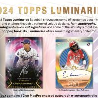 MLB 2024 TOPPS LUMINARIES BASEBALL HOBBY