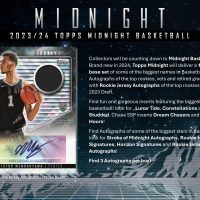 2023-24 TOPPS MIDNIGHT BASKETBALL HOBBY