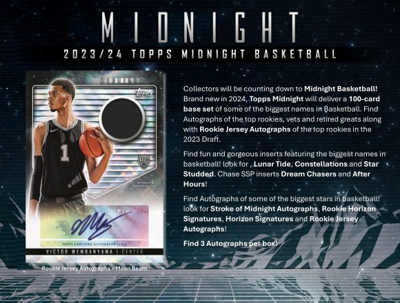 2023-24 TOPPS MIDNIGHT BASKETBALL HOBBY