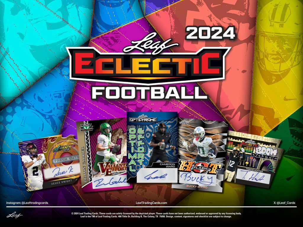 2024 LEAF ECLECTIC FOOTBALL JUMBO