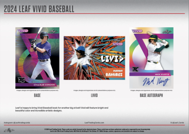 2024 LEAF VIVID BASEBALL HOBBY