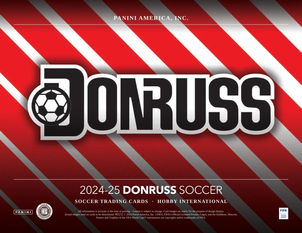 2024-25 PANINI DONRUSS SOCCER HOBBY INTERNATIONAL