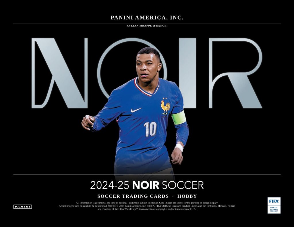 2024-25 PANINI NOIR SOCCER HOBBY