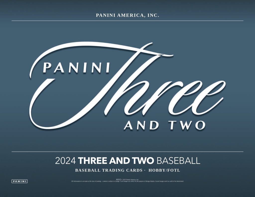 2024 PANINI THREE AND TWO BASEBALL HOBBY