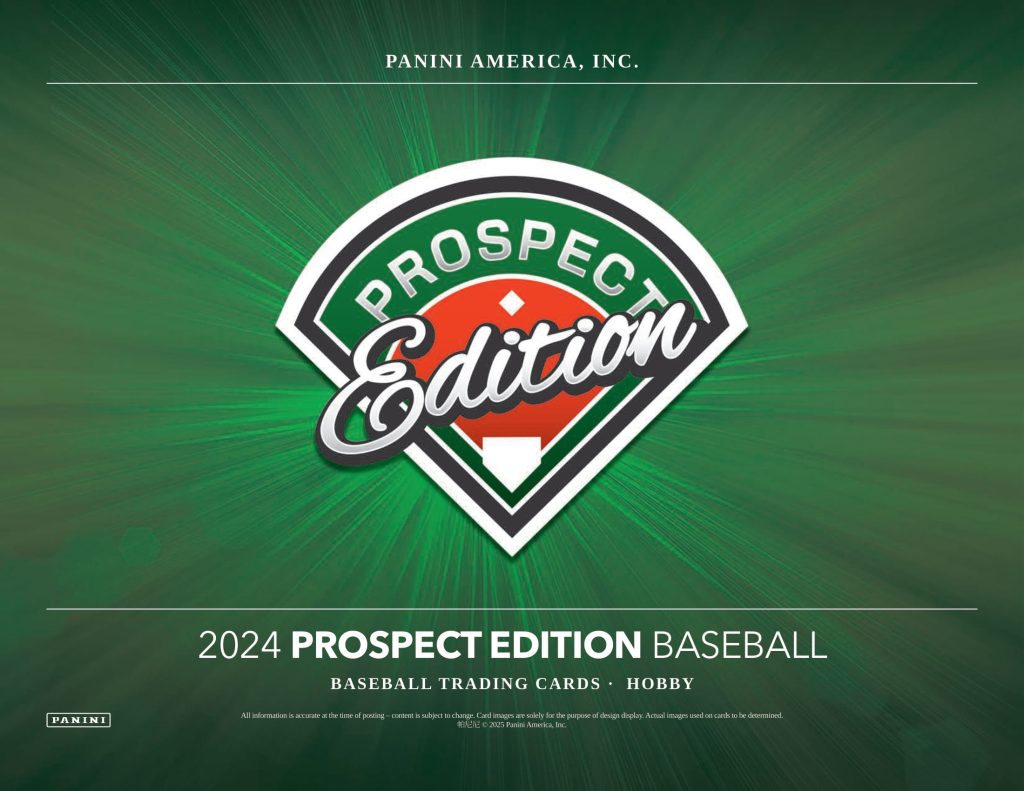 2024 PANINI PROSPECT EDITION BASEBALL HOBBY