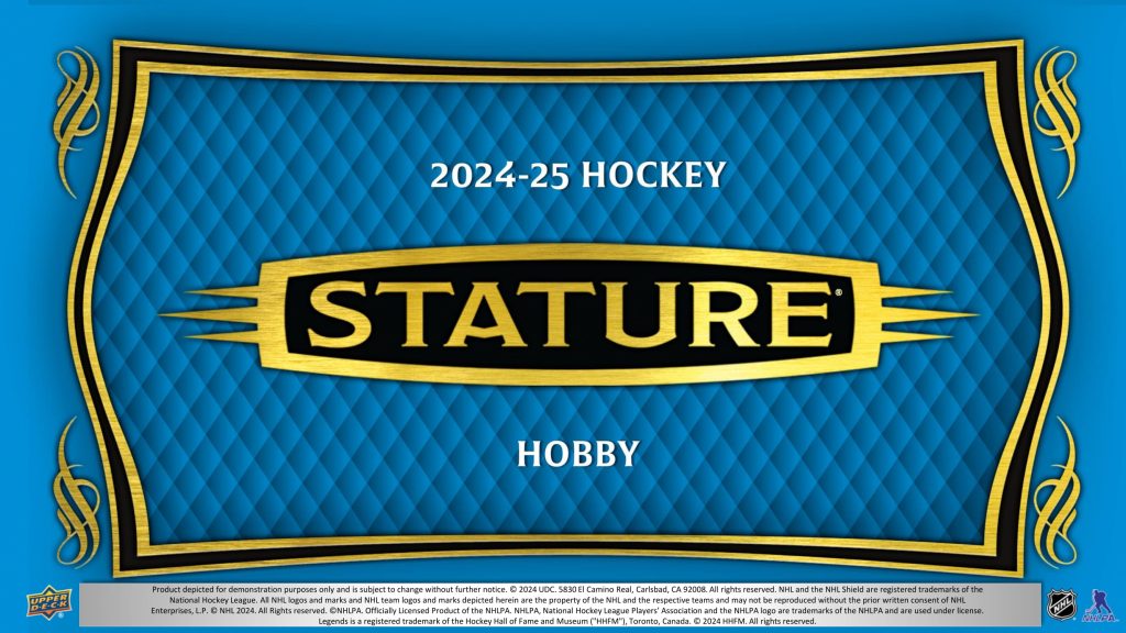 NHL 2024-25 UPPER DECK STATURE HOCKEY HOBBY