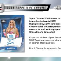 2025 TOPPS CHROME WWE MEGA BOX