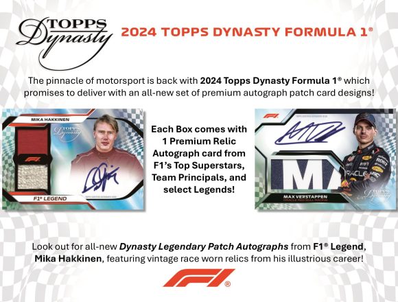 2024 TOPPS FORMULA 1 DYNASTY HOBBY