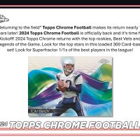 2024 TOPPS CHROME FOOTBALL MEGA BOX