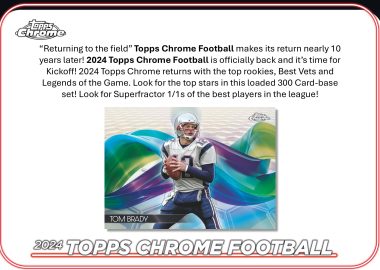 2024 TOPPS CHROME FOOTBALL MEGA BOX