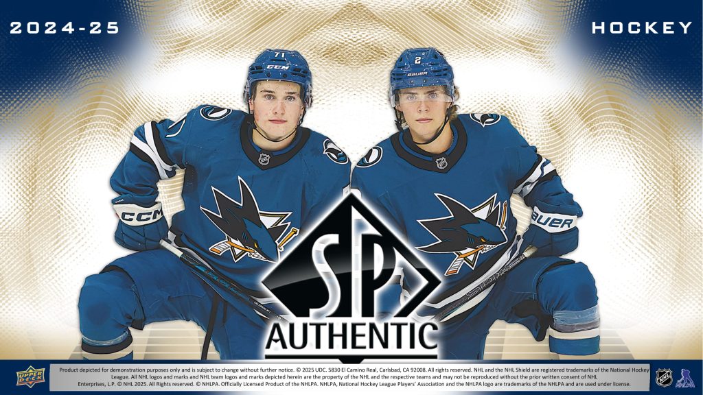 NHL 2024-25 UPPER DECK SP AUTHENTIC HOCKEY HOBBY