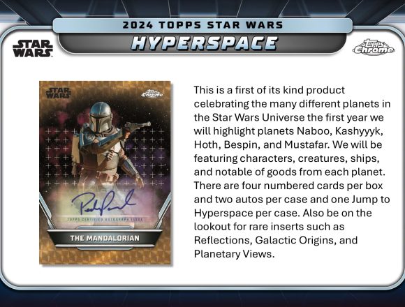 2024 TOPPS STAR WARS HYPERSPACE HOBBY