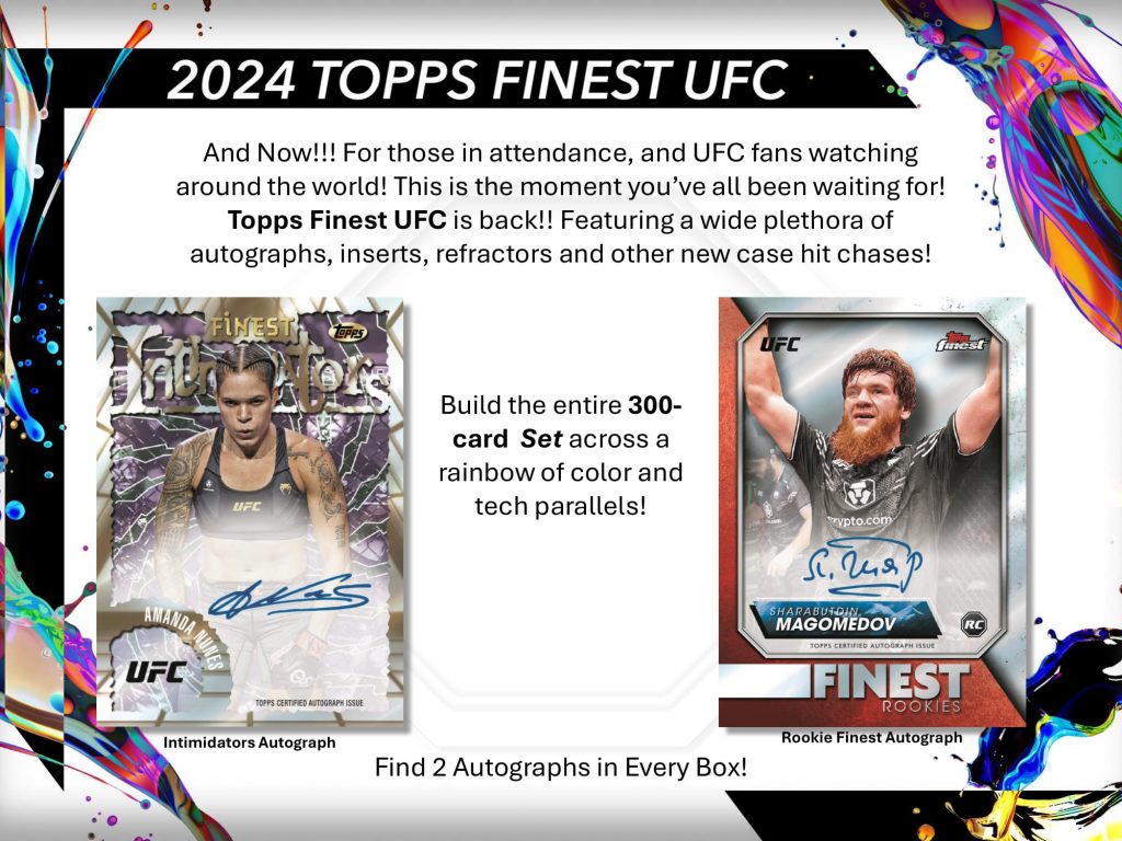 2024 TOPPS FINEST UFC HOBBY