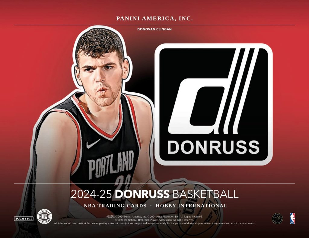 NBA 2024-25 PANINI DONRUSS BASKETBALL HOBBY INTERNATIONAL