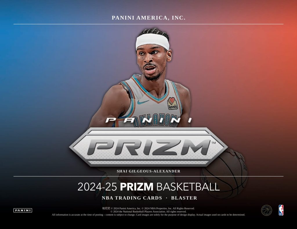 NBA 2024-25 PANINI PRIZM BASKETBALL MEGA BOX