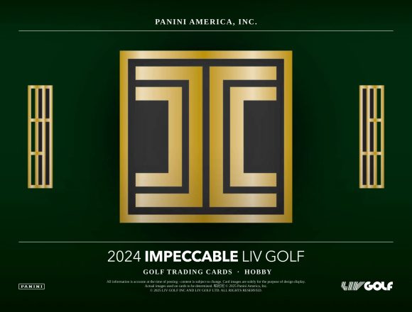 2025 PANINI IMPECCABLE LIV GOLF HOBBY