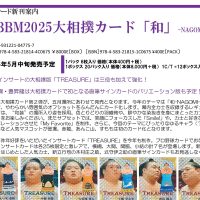 BBM 2025 大相撲カード「和」