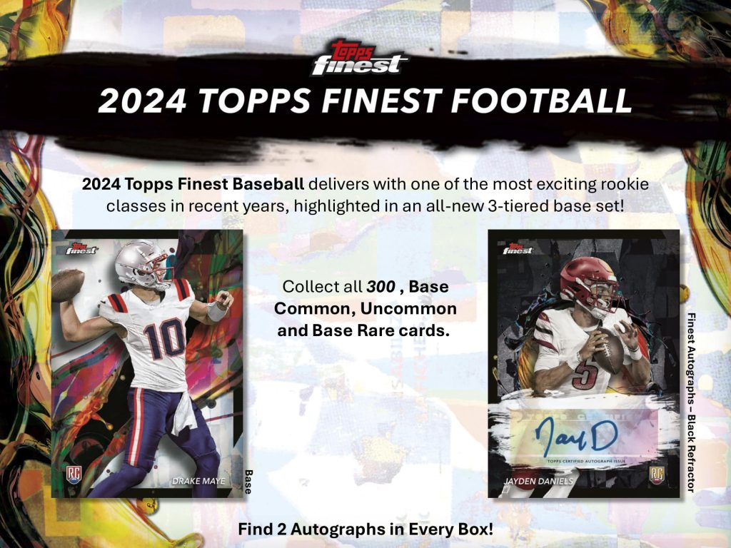 2024 TOPPS FINEST FOOTBALL BREAKER  DELIGHT