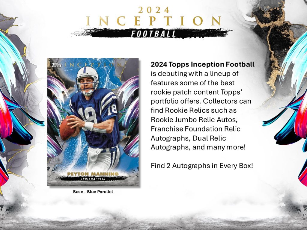 NFL 2024 TOPPS INCEPTION FOOTBALL HOBBY