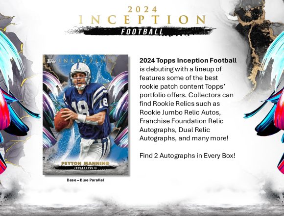 NFL 2024 TOPPS INCEPTION FOOTBALL HOBBY