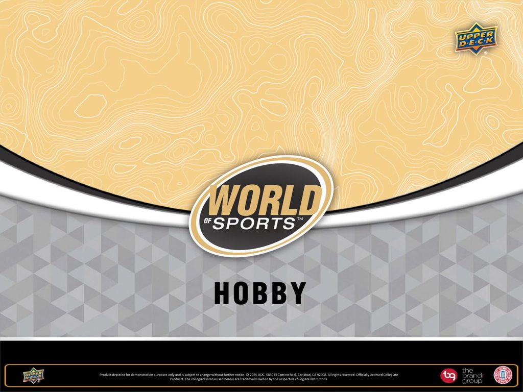 2025 UPPER DECK WORLD OF SPORTS Volume 1 HOBBY