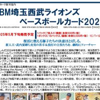 BBM 埼玉西武ライオンズ ベースボールカード 2025